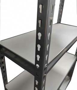 אור חובה זווית פלדה אחסון מדף מחסן מדף זווית מרוקד זווית פלדה - Product Image 5