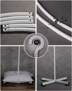 Soporte <span class=keywords><strong>de</strong></span> Metal para Globos con Forma <span class=keywords><strong>de</strong></span> Signo <span class=keywords><strong>de</strong></span> Interrogación YALLOVE para Revelación <span class=keywords><strong>de</strong></span> <span class=keywords><strong>Género</strong></span> <span class=keywords><strong>de</strong></span> Bebé, Marco <span class=keywords><strong>de</strong></span> Arco <span class=keywords><strong>de</strong></span> Globos Ajustable en Altura <span class=keywords><strong>de</strong></span> 7.75 Pies - Product Image 4