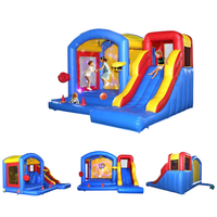 Château gonflable avec toboggan, château gonflable pas cher et très vendu, château gonflable pour enfants