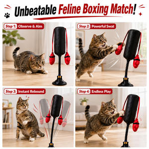 Juguetes para Gatos, Juego de Boxeo para Gatitos, Juguetes Divertidos para Gatos, Artículos para Mascotas - Product Image 6