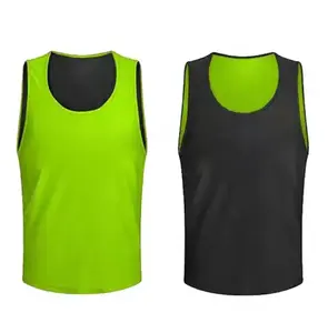 Athletic Pinnies Reversible Lacrosse Training Benutzer definierte Fußball Fußball Reversible Sport Pinnies