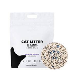 Lettiera per Gatti Mista con Bentonite, Vendita all'Ingrosso, Ecologica, a Bassa Polvere e Agglomerante Rapido, 2KG - Product Image 2