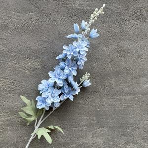 Offre Spéciale 2 Fourchettes Soie Delphinium Jacinthe <span class=keywords><strong>Faux</strong></span> Fleurs Flocage Boule De Mariage Scène Fleurs pour L'obtention Du Diplôme De Pâques Toujours Populaire - Product Image 2