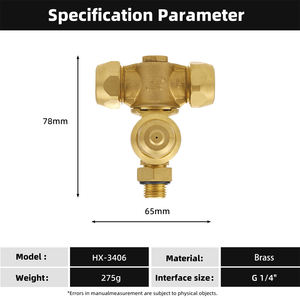 Pulverizador da névoa do fã bocal antigotejamento para trator - Product Image 2
