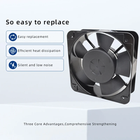 150x150x50mm AC Axiallüfter mit Kugellager 110V/220V Kunststoffblätter Serverschrank-Kühlung Industrielle Belüftung OEM ODM