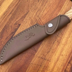 มีดพกพา Y2 Tactical คุณภาพสูง ใบมีดสแตนเลส พร้อมปลอกไม้ OEM แบบปรับแต่งได้ สำหรับใช้งานอุตสาหกรรมและ EDC - Product Image 4