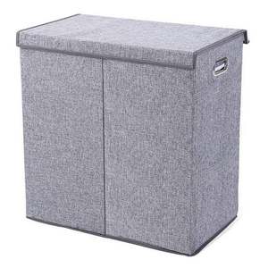 Panier à linge pliable avec couvercle, directement de l'usine, durable et imperméable, panier pliable pour vêtements, pour utilisation dans la salle de bain - Product Image 2