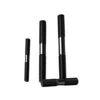 Wholesale Custom M20 M8 M30 Din976 Rod M12 Double-Ended Threaded Stud Bolts Carbon Steel Stainless Steel Black Stud Bolt Nut