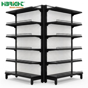 Solución de Estanterías para Comercios Highbright, Estante de Exhibición de Acero y Madera, Estantes para Tiendas de Abarrotes y Supermercados - Product Image 2