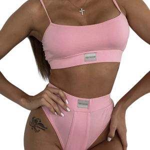 Ensembles <span class=keywords><strong>de</strong></span> sous-vêtements <span class=keywords><strong>de</strong></span> sport deux pièces pour femmes <span class=keywords><strong>Push</strong></span> <span class=keywords><strong>up</strong></span> sangle soutien-gorge en coton serré séchage rapide sous-vêtements <span class=keywords><strong>de</strong></span> course Fitness ensembles <span class=keywords><strong>de</strong></span> gymnastique - Product Image 5