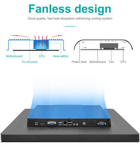 Hiệu suất cao Máy <span class=keywords><strong>POS</strong></span>: 21.5 "Màn hình cảm ứng, không quạt kiosk, j6412 để I7 tùy chọn - Product Image 4