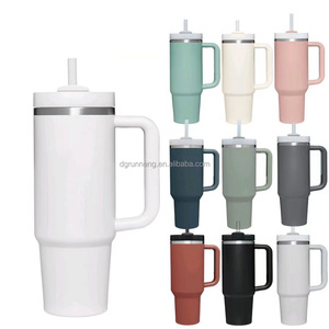 Pop Gift Tumbler 40oz Keep Warm Iced Adventure Vaso de viaje con asa y pajita Deportes Fitness Party Coffee Tea Mug - Product Image 1