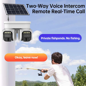 Cámara de Seguridad Exterior Dual PTZ Rscamtom, Cámara Solar con Visión Nocturna a Todo Color y Detección de Movimiento - Product Image 5