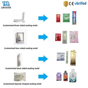 Automatic Pneumatic Back Seal Round Corner Powder Packing Machine for Meal Replacement Protein <strong>Oat</strong> <strong>Milk</strong> Powder Exquisite <strong>Sachet</strong> - Product Image 3
