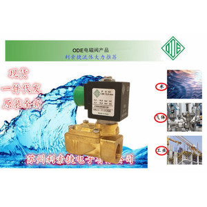 Ode Solenoid Valve 21WA4K0B130 1/2 Dn13 Mm Ac Dc 0.2 16 <b>Bar</b> Water Gas Industrial Use - Product Image 1