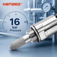 Sonde de point de rosée HENGKO en acier inoxydable sinterisé avec transmetteur pour salle de séchage de batteries au lithium