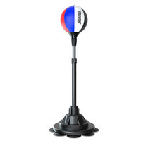 Ballon de boxe sur pied pour la maison, en PU, avec base à ventouse puissante, réglable, léger, durable, équipement d'entraînement, anti-stress