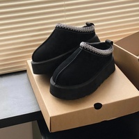 Meilleures ventes : Bottes de neige de qualité supérieure, chaussures de marque de créateur au design original, pantoufles à plateforme en fourrure, confortables, tendance, pour l'hiver, vente en gros