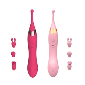 Vibratore portatile 8 frequenza vibrazione e sbattimento masturbazione vibrazione massaggiatore penna per orgasmo g-spot femminile - Product Image 1