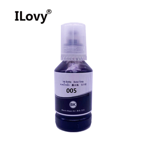 127ML Bouteille 005 Kits de recharge d'encre à colorant noir Compatible pour <span class=keywords><strong>Epson</strong></span> M1100 M3140 <span class=keywords><strong>M1120</strong></span> M1140 M1170 M1180 M2140 M3170 <span class=keywords><strong>Imprimante</strong></span> 005 Encre - Product Image 1
