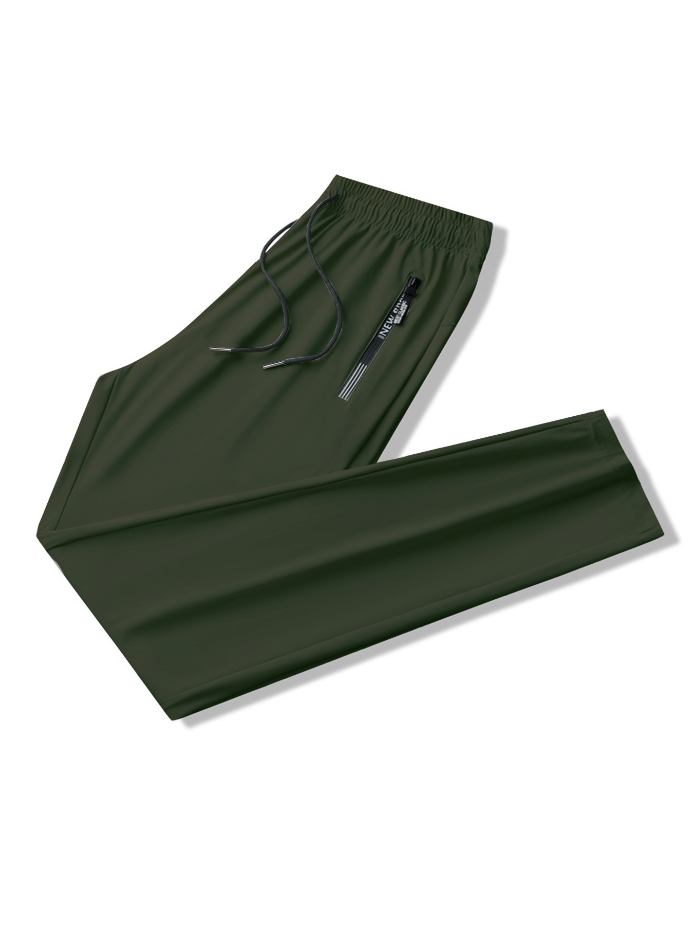 Pieds plats vert foncé