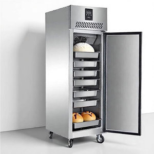 Refrigerador y Congelador Vertical Comercial de Acero Inoxidable, Proveedor de Equipos de Cocina para Hoteles, Restaurantes y Servicios de Catering GGN0.6F-1M - Product Image 3