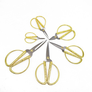 Ciseaux Dragon et Phénix en acier inoxydable pour la broderie et la découpe de rubans de cérémonie de mariage - Product Image 5