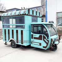 Chariot à nourriture Mobile pour moto et Sushi, 1 pièce, camion à Hamburger, Van de thaïlande, chariot pour Sushi, crème glacée, Tricycle