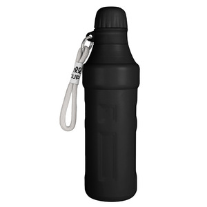 Outdoor Sports 500ml <b>Small</b> Mouth Double Wall Vacuum Flask Portable Stainless Steel Insulated Thermal Water <b>Bottle</b> With Rope - Product Image 6