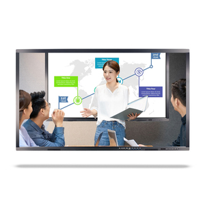65-inch tương tác màn hình cảm ứng giáo dục Hội Đồng Quản trị Ops phẳng <span class=keywords><strong>LED</strong></span> 4K bảng thông minh Android Windows cho lớp học - Product Image 2