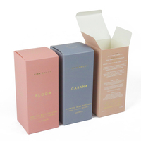Boîte à bougie rigide de luxe personnalisée et coffret cadeau floral avec gaufrage, pelliculage mat, recyclable, couleur CMYK, papier personnalisable