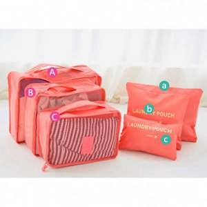 Juego de 6 Cubos de Almacenamiento Multifuncionales para Zapatos y Ropa, Organizador de Equipaje Personalizable - Product Image 6