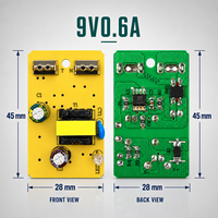 Cartes d'alimentation pour indicateurs de travail, direct usine, 5W 9V 0.6A, avec protection contre les surcharges, pour remplacement et réparation