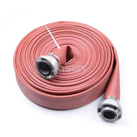 Tuyau d'incendie en caoutchouc nitrile de haute qualité NBR rouge 38mm 50mm 65mm 80mm 100mm 125mm 150mm pour la lutte contre l'incendie