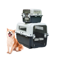 Valise pour animaux de compagnie, boîte de transport pour petits animaux, cage de transport pour voiture, cage de voyage portable pour animaux de compagnie en plein air