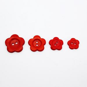 Venta Directa de Fábrica, Botones Coloridos con Diseño de Flor de Ciruelo, Botones Creativos de Plástico Pintados a Mano para Niños y Jardín de Infancia - Product Image 4