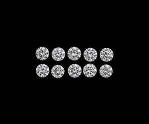 เพชรเมลีทรงกลมเจียระไนแบบบริลเลียนท์ ขนาด 1.07 กะรัต 3.0 มม. เพาะเลี้ยงในห้องปฏิบัติการ ได้รับการรับรองจาก IGI สีเกรด D สำหรับทำเครื่องประดับ - Product Image 3