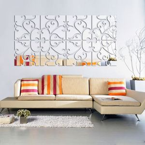 2022 New Modern Acrylic Large Mirror 3D <b>Wall</b> <b>Stickers</b> <b>Decorative</b> Living Home Still Life Surface Fashion DIY <b>Wall</b> <b>Sticker</b> - Product Image 3