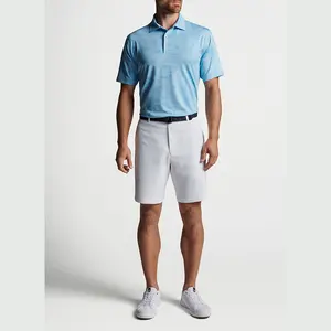 Men's Performance Comfort Flex Flat Front Short Men's Classic Fit Flat Front Stretch Solid Chino Deck Short