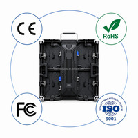 Écran LED d'intérieur P2.6 à location, mur vidéo HD haute fréquence de rafraîchissement, armoire 500x500mm à verrouillage rapide pour scènes, concerts, événements et projets AV