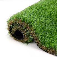 2*25m Fabricant Chinois Vert Décor Pelouse Jardin Paysage Plastique Faux Herbe Tapis Gazon Synthétique Prix Gazon Artificiel