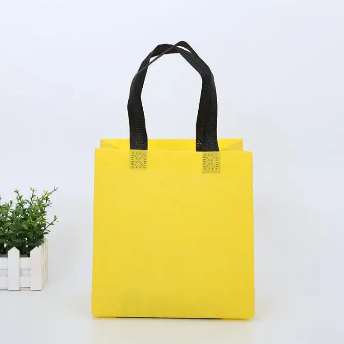 recycled carry bag shopping bag with logo foldable reusable pp non woven shopping bag bolsas reutilizables for supermarket