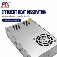 Fabricant professionnel d'alimentateurs LED SMPS 12V30A 24V15A 360W, alimentation à découpage AC/DC pour contrôle industriel et éclairage LED