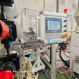 Mới PVC giả đá cẩm thạch Mô hình nhân tạo đá cẩm thạch trang trí bảng tấm đôi vít tự động đùn dây chuyền sản xuất - Product Image 2