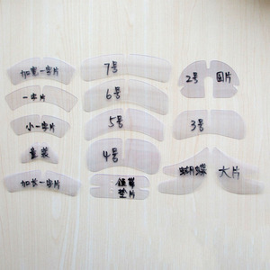 Transparant Doorzichtig Plastic Overhemd Kraag Band Pvc Laken Voor Kraag Verblijf - Product Image 5