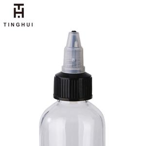 Bouteilles en plastique PET transparentes à presser de 30/50/60/100/120/250/500 ml avec bouchon à vis pour huile essentielle/huile capillaire/huile de sérum - Product Image 6