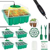 XM haute qualité 21/32/50/72/98/105/128/200 cellules Microgreen fermes jardinage Germination plateaux de semis avec trous de vidange réutilisables