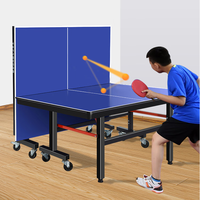 Table de tennis de table professionnelle de qualité supérieure, moderne, mobile, pliable, écologique, durable et imperméable pour l'intérieur