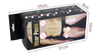 Mainan Seks Terbaik <span class=keywords><strong>Vibrator</strong></span> Telur Realistis Dildo Pijat <span class=keywords><strong>Vibrator</strong></span> yang Dapat Dipakai untuk Wanita dan Pria Dewasa - Product Image 3