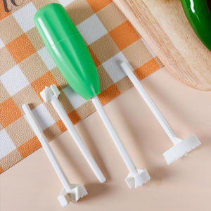 Nuevo utensilio de cocina multiusos de plástico para cortar verduras, quitar el centro de frutas, para pimientos, pepinos y tomates. - Product Image 5